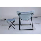 Chaise Soucoupe, Fauteuil Lounger - Siège de sol XL pliant en fausse fourrure, Base antidérapante pour la stabilité, Fauteuil d'appoint