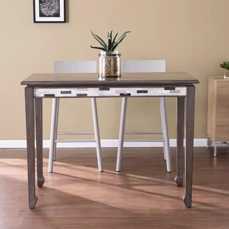 Table haute Hadersley – Marron – SEI