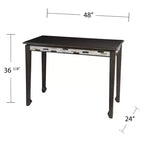 Table haute Hadersley – Marron – SEI