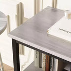 Meuble TV de 55 pouces pour salon, meuble TV avec 3 tiroirs, centre de divertissement compact avec solutions de rangement