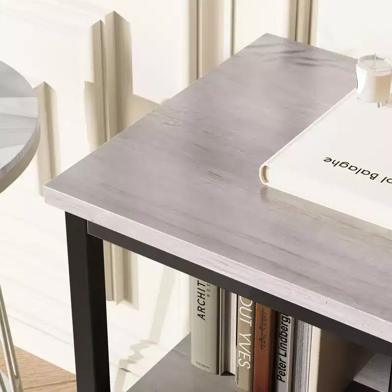 Meuble TV de 55 pouces pour salon, meuble TV avec 3 tiroirs, centre de divertissement compact avec solutions de rangement