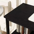 Meuble TV de 55 pouces pour salon, meuble TV avec 3 tiroirs, centre de divertissement compact avec solutions de rangement
