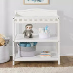 Table à langer bébé simplement élégante - Blanche