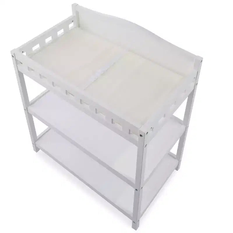 Table à langer bébé simplement élégante - Blanche