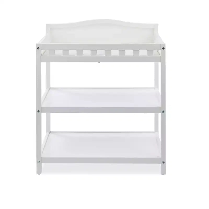 Table à langer bébé simplement élégante - Blanche