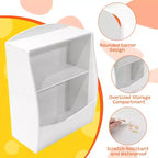 Étagère à livres pour enfants - Organisateur de rangement de livres, Bibliothèque à 2 niveaux pour enfants avec compartiments ouverts pour chambre à coucher, salon, salle de jeux