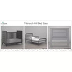 Lit de tout-petit en métal Ivy Monarch Hill de Little Seeds
