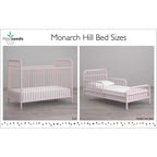 Lit de tout-petit en métal Ivy Monarch Hill de Little Seeds