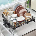 GustoWave Drop Stand Dishwasher Space Saving Drop Stand Dishwasher StandKitchen Drying Stand Dishwasher Drop Stand Kitchen, 42x30.6x15.7cm