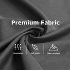 vidaXL Fauteuil inclinable en tissu marron moderne - Grand confort et dossier et repose-pieds réglables, rembourrage épais, revêtement durable avec poches latérales