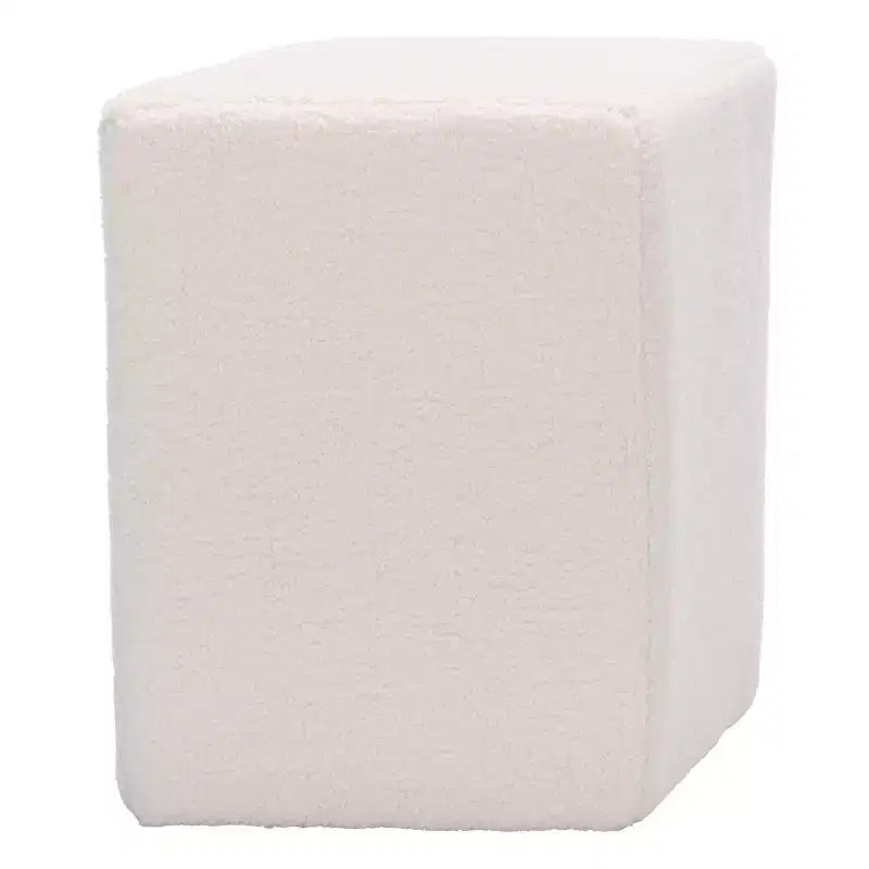 Pouf Cierra en forme de losange - OTT7503 - Ivoire - Safavieh