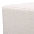 Pouf Cierra en forme de losange - OTT7503 - Ivoire - Safavieh