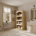 Meuble de rangement de salle de bain en bois Famapy – Étagères, organisateur de tiroir pour articles de toilette
