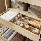 Meuble de rangement de salle de bain en bois Famapy – Étagères, organisateur de tiroir pour articles de toilette