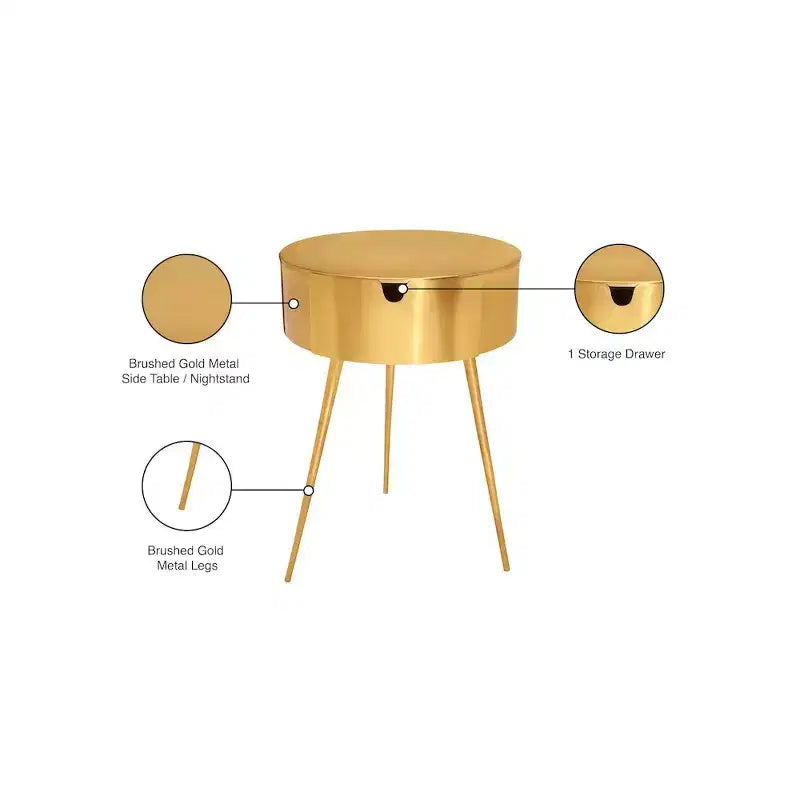 Meridian Furniture, Table de chevet Bali