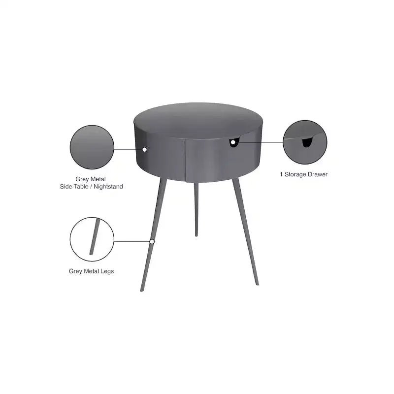 Meridian Furniture, Table de chevet Bali
