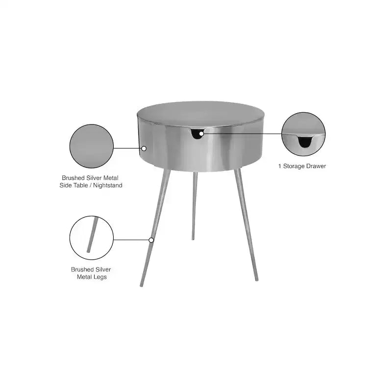 Meridian Furniture, Table de chevet Bali