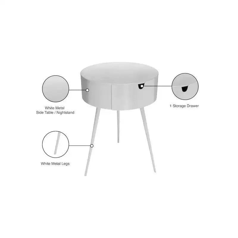 Meridian Furniture, Table de chevet Bali