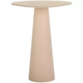 Nurem Short Ceramic Side Table - ACC2901A - Beige Ceramic/Beige - Safavieh