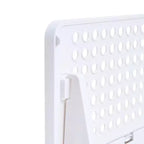 VECELO Organisateur de placard en plastique à 4 niveaux, tiroirs de rangement superposables pour pulls, organisateur de garde-robe pliable, gris