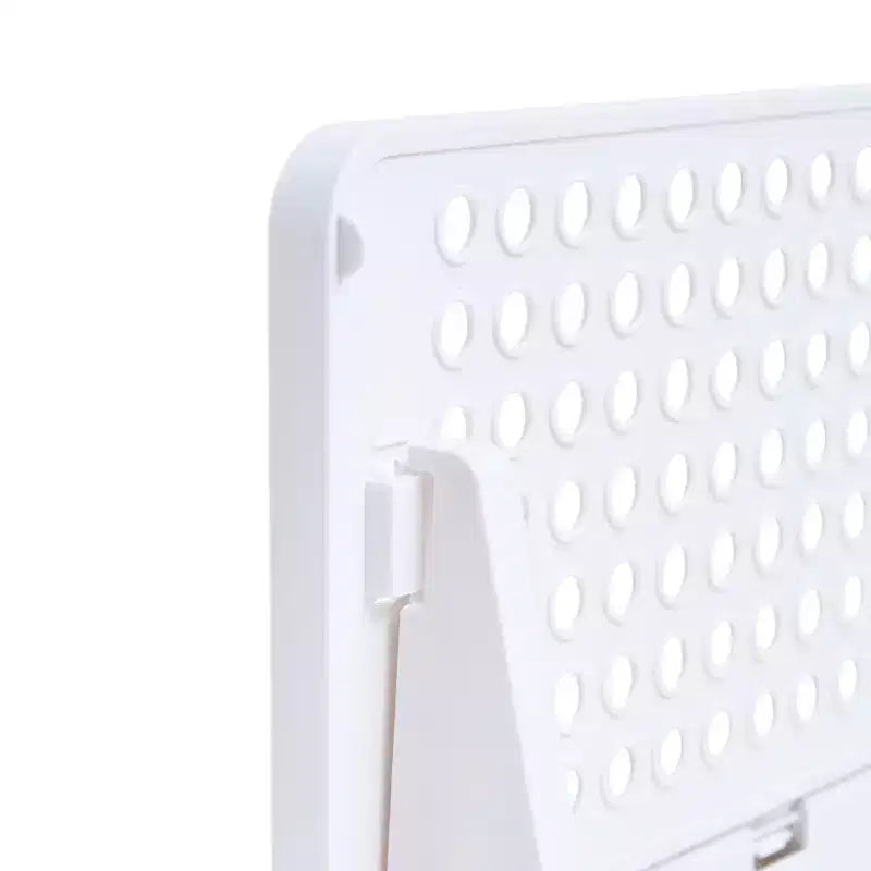 VECELO Organisateur de placard en plastique à 4 niveaux, tiroirs de rangement superposables pour pulls, organisateur de garde-robe pliable, gris