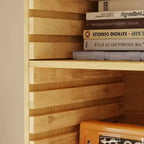 Famapy Armoire de rangement en bois massif réglable - Étagère multi-niveaux avec tiroirs pour bureau et espaces de vie Meuble d'angle