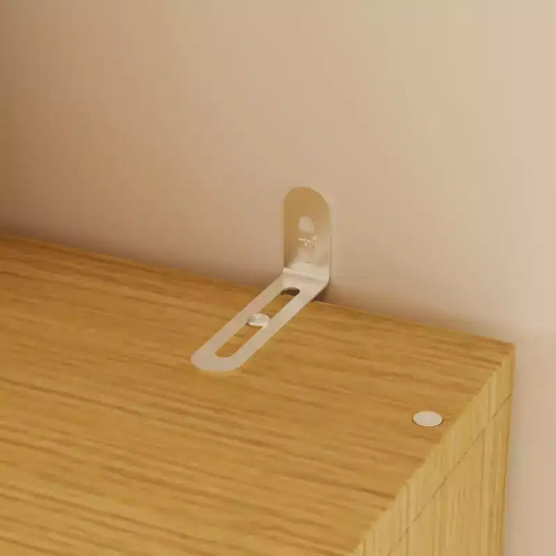 Famapy Armoire de rangement en bois massif réglable - Étagère multi-niveaux avec tiroirs pour bureau et espaces de vie Meuble d'angle