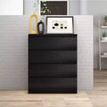 GDFStudio Ornn Modern 31.50'' Dresser with 4 Drawers and Handle-Free Design