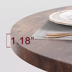 GustoWave - Ensemble table à manger et 2 chaises