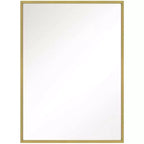 Generation Lighting Kit 24 x 36 Brass Rectangular Wall Mirror