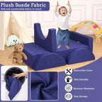 Canapé de jeu modulaire 7 pièces pour enfants, ensemble de canapés convertibles multifonctionnels pour tout-petits, pour salle de jeux, chambre d'enfant, jeu créatif
