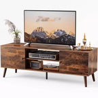 Meuble TV MAYEERTY - Rangement et présentation, pour salon et bureau