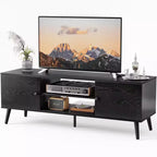 Meuble TV MAYEERTY - Rangement et présentation, pour salon et bureau