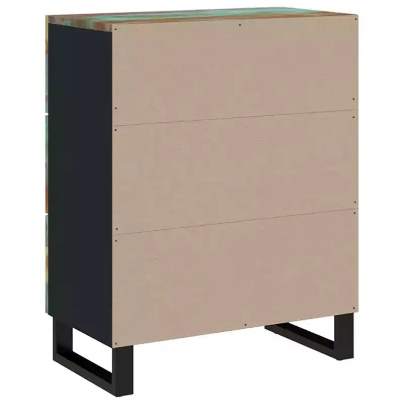 vidaXL Buffet Nuances de vert, bleu, orange et rouge