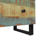 vidaXL Buffet Nuances de vert, bleu, orange et rouge