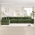 Canapé modulaire nuage surdimensionné, canapés modulaires convertibles avec assise profonde et accoudoirs extra-larges