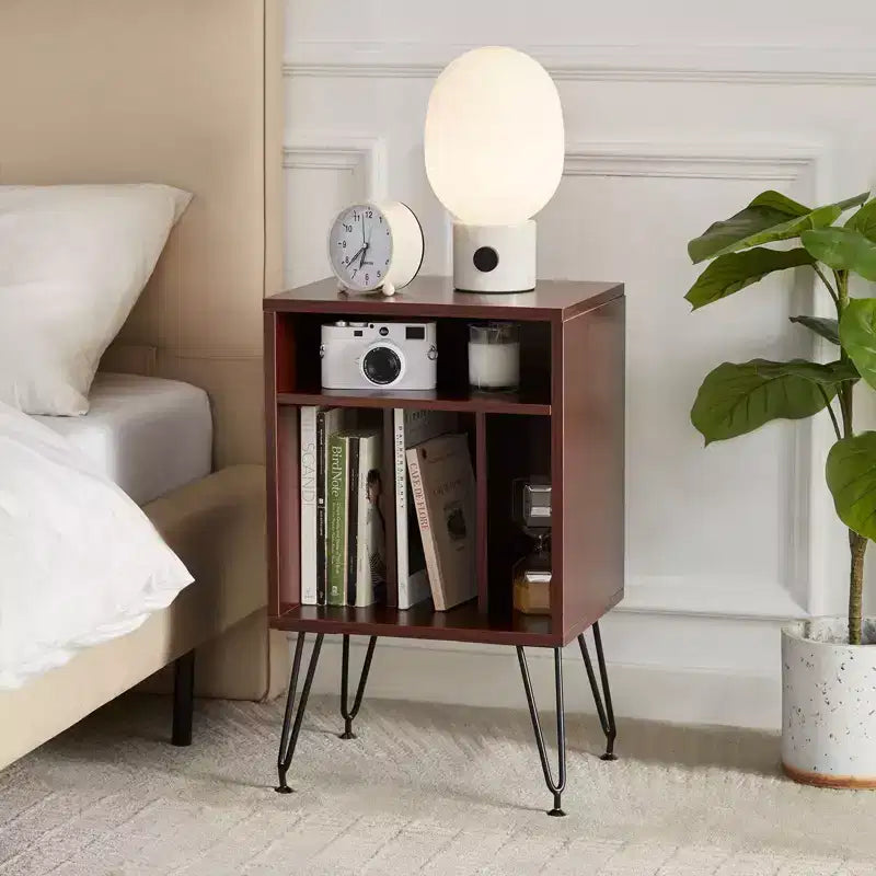 Meuble de rangement PexFix pour disques vinyles, convient aux meubles et tables de platine vinyle, pour salons, avec pieds
