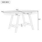 Table à manger extensible en bois Whisen Round