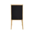 Meridian Furniture, Chaises de salle à manger Bristol en cuir végétalien, Lot de 2