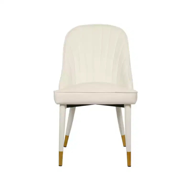 Meridian Furniture, Chaises de salle à manger en velours Belle, lot de 2