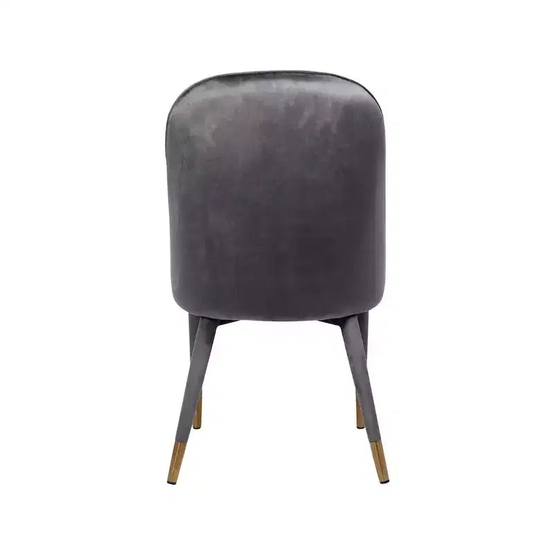 Meridian Furniture, Chaises de salle à manger en velours Belle, lot de 2