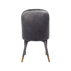 Meridian Furniture, Chaises de salle à manger en velours Belle, lot de 2
