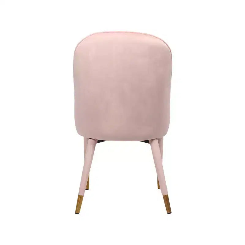 Meridian Furniture, Chaises de salle à manger en velours Belle, lot de 2