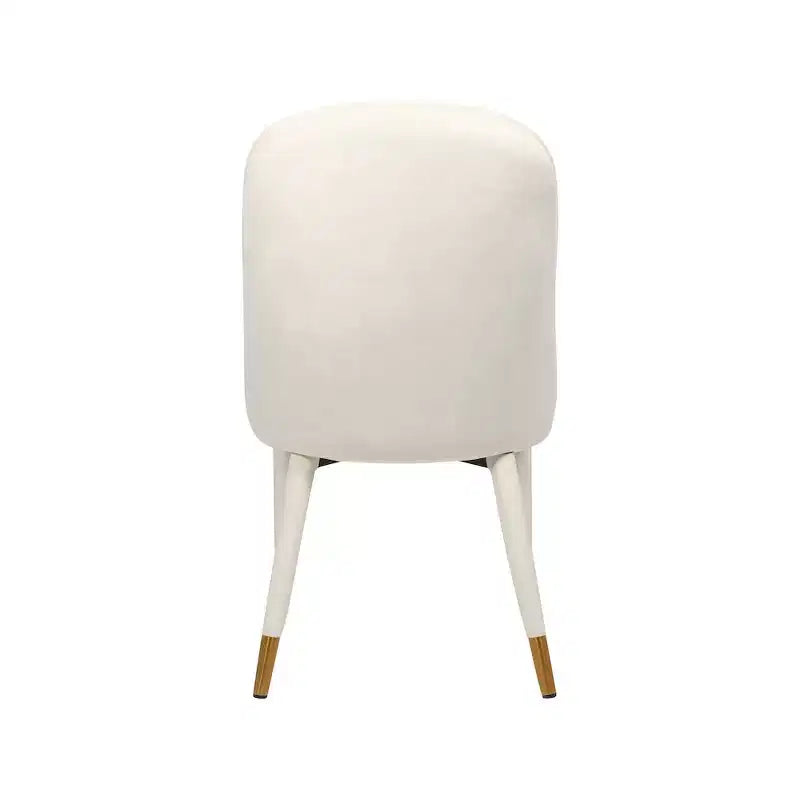 Meridian Furniture, Chaises de salle à manger en velours Belle, lot de 2