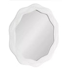 Kate and Laurel Wavern Round Wavy Mirror