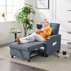 Karl Home |Canapé-lit simple de 89 cm de large