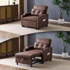 Karl Home |Canapé-lit simple de 89 cm de large