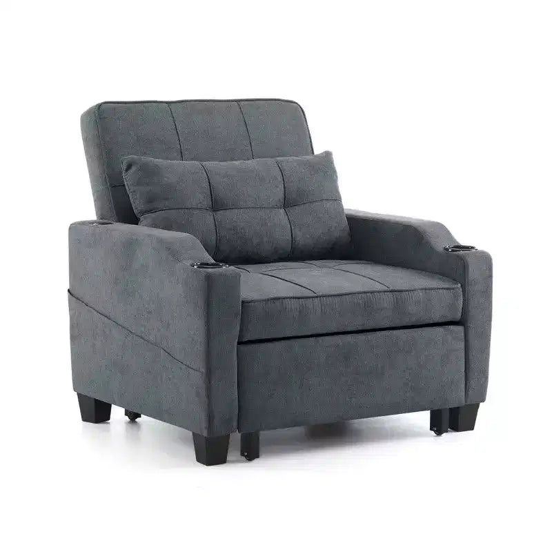 Karl Home |Canapé-lit simple de 89 cm de large