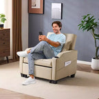 Karl Home |Canapé-lit simple de 89 cm de large