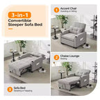 Karl Home |Canapé-lit simple de 89 cm de large